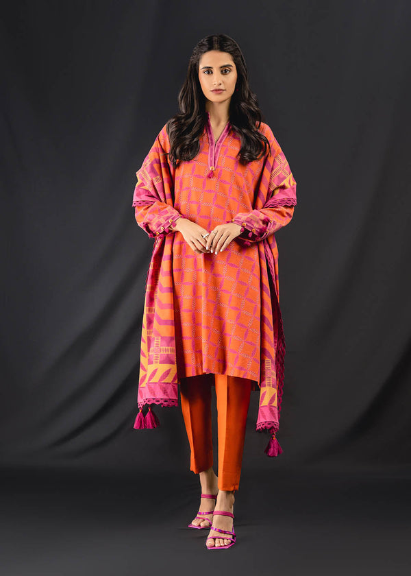 Alkaram FW-23-21-YELLOW Winter Collection 2021