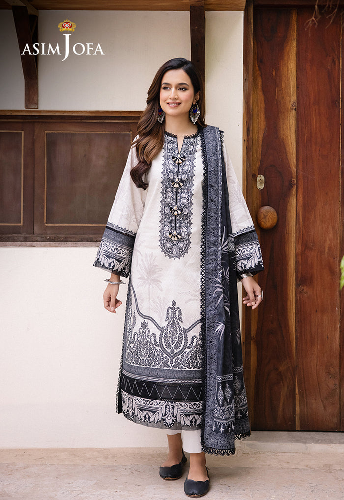 Asim Jofa Lawn Prints Collection 2024 AJBU 17