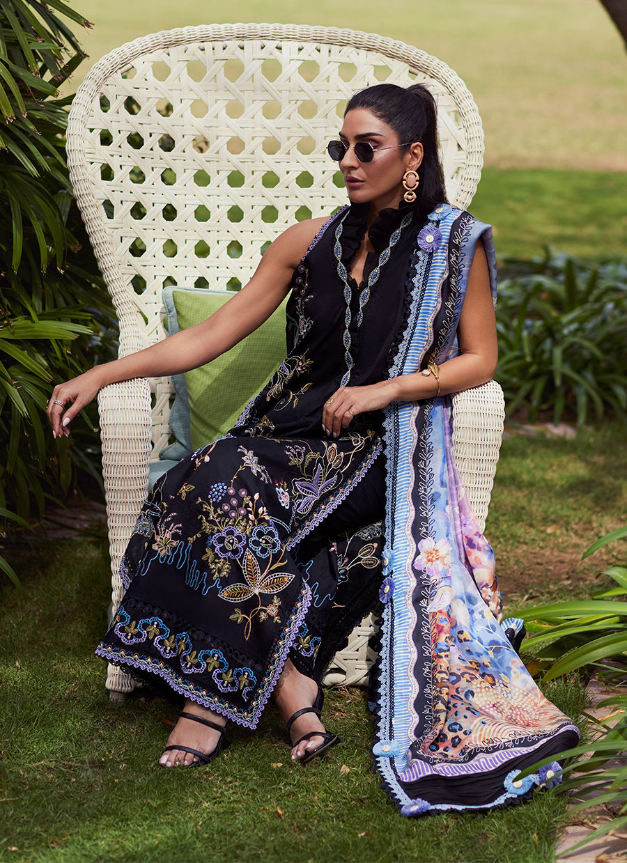 Farah Talib Aziz - Wes Luxury Lawn Collection 2025