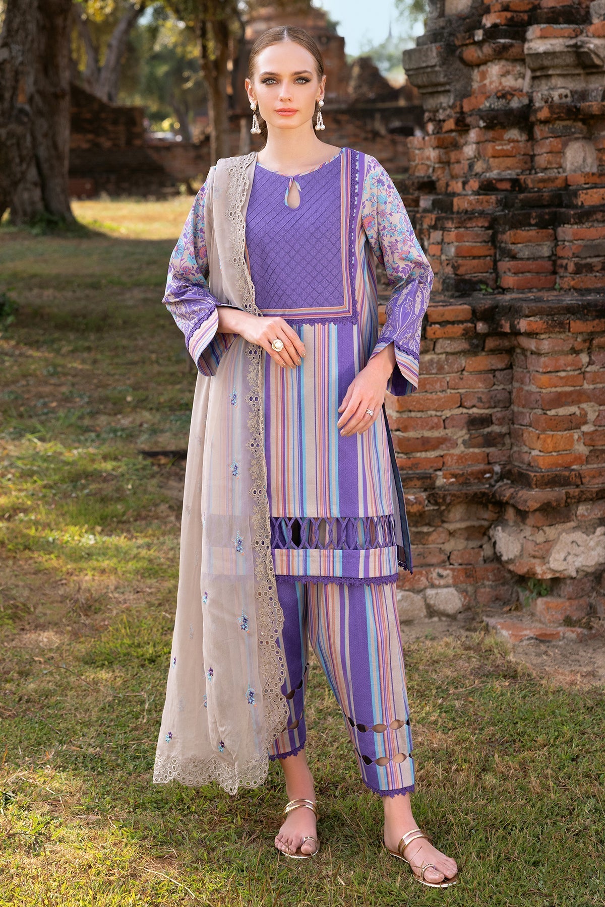 Charizma - Print Melody Lawn Collection 2025 Vol-01