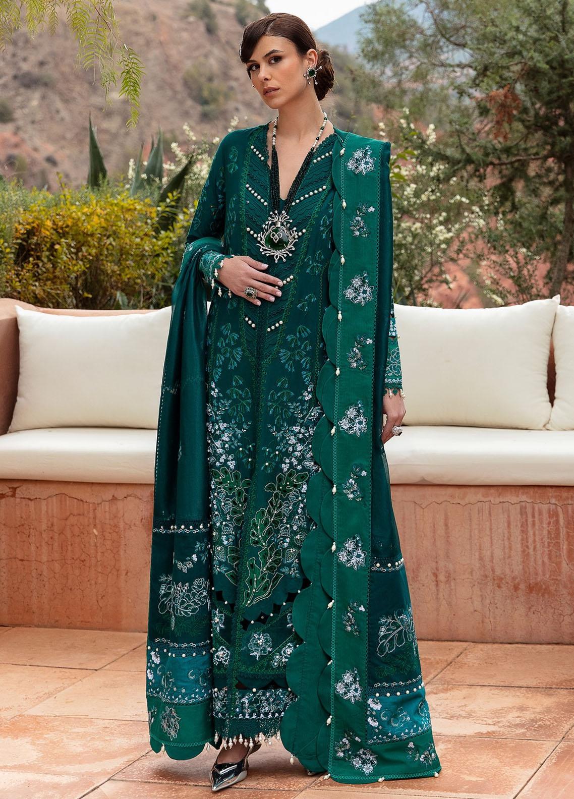 Republic Womenswear - Amaani Eid Luxury Lawn Collection 2023 - D-5A Or ...